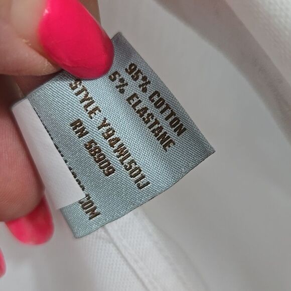 Class Club Boys White Long Sleeve Non-Iron Oxford Shirt School Uniform Stretch - Picture 9 of 10